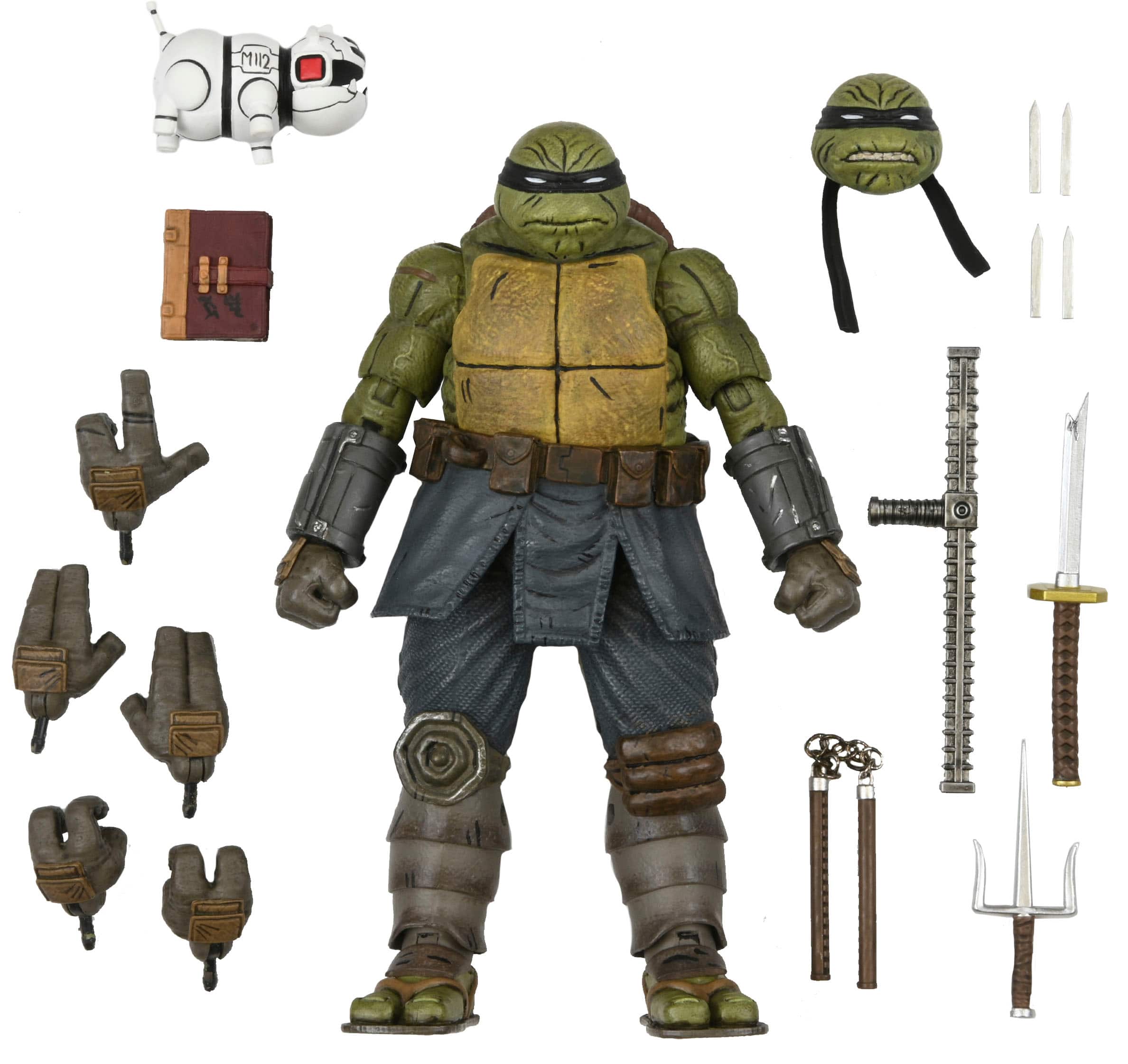 Front. NECA - Teenage Mutant Ninja Turtles 7” - The Last Ronin Ultimate (Unarmored).