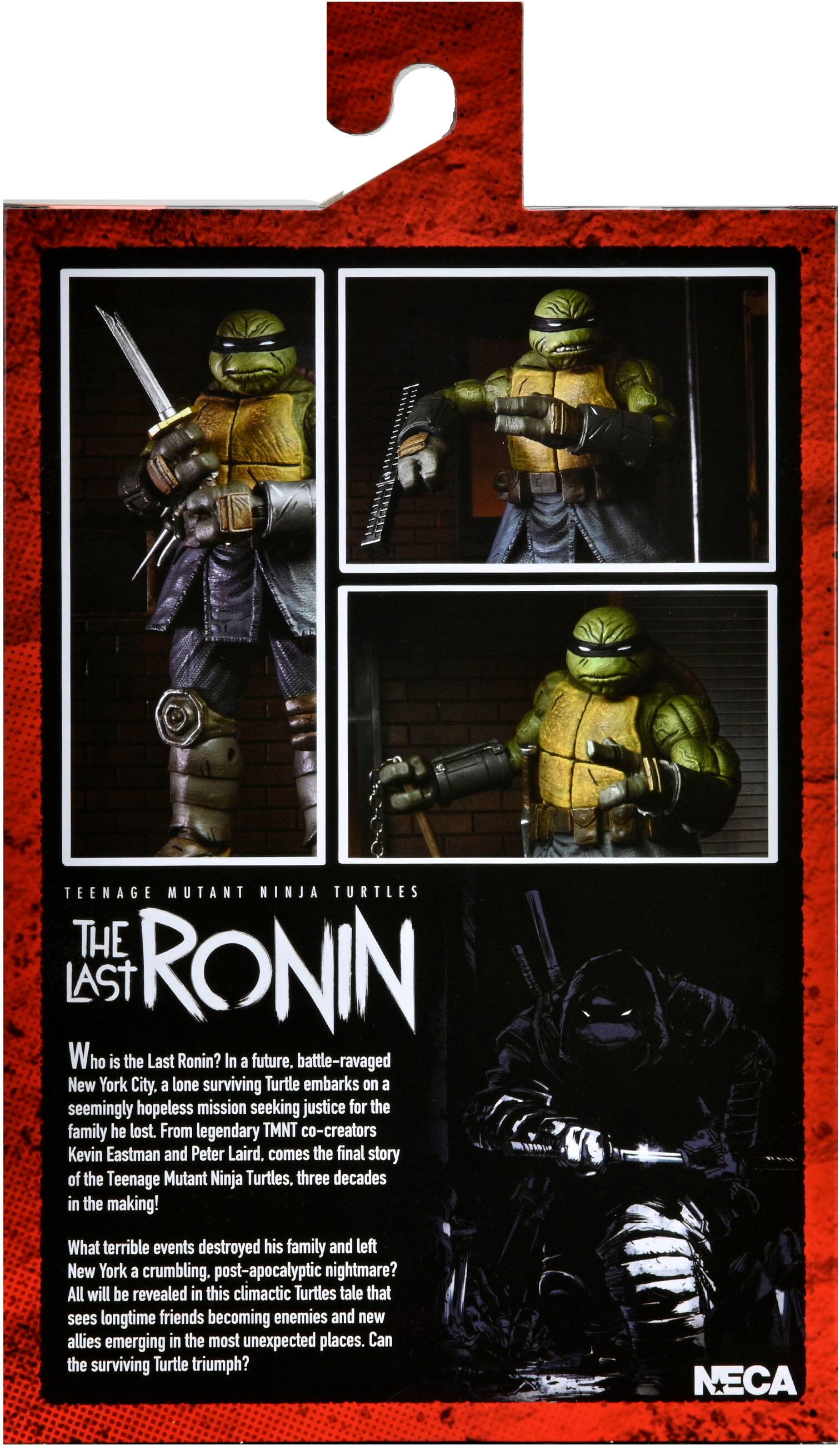 Left. NECA - Teenage Mutant Ninja Turtles 7” - The Last Ronin Ultimate (Unarmored).