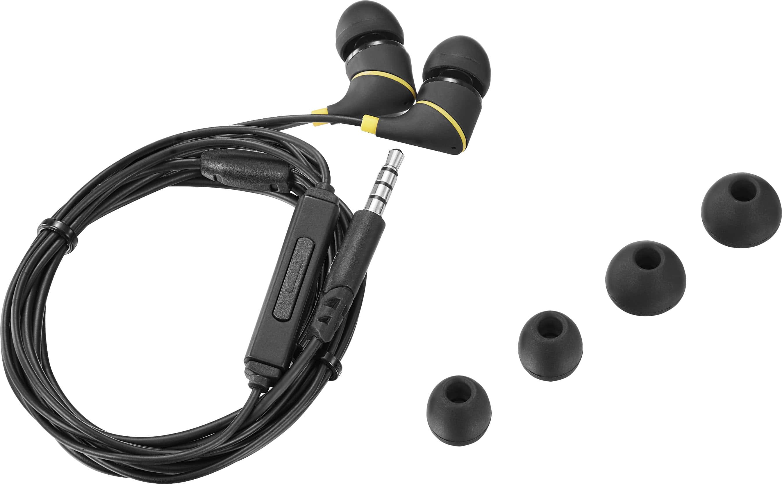 Alt View 14. Insignia™ - 3.5 mm Wired Earbud Headphone - Black.