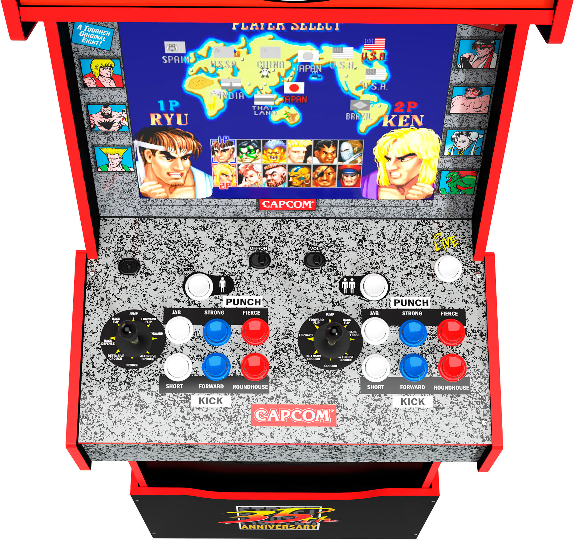 Best Buy: Arcade1Up Capcom Street Fighter II: Champion Turbo 
