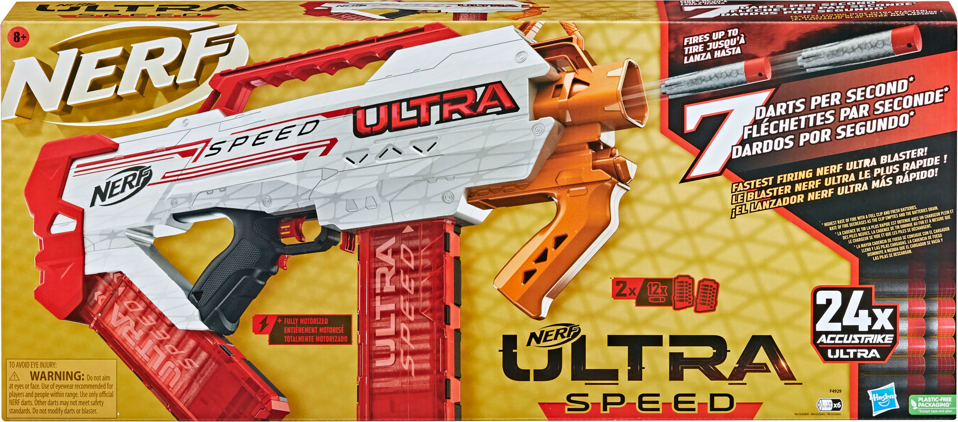 Left View: Nerf - Ultra Speed