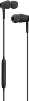 Insignia™ - Lightning Wired Earbud Headphones - Black - Front_Zoom