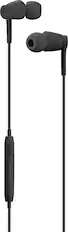 Front. Insignia™ - USB-C Wired Earbud Headphone - Black.
