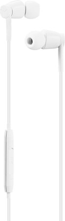Insignia™ - Lightning Wired Earbud Headphones - White