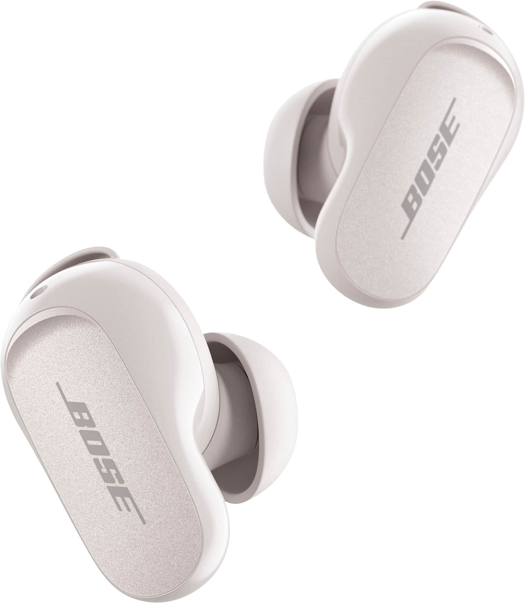 Bose QuietComfort Earbuds II True Wireless Noise Cancelling In Ear Headphones Soapstone 870730 0020 Best Buy