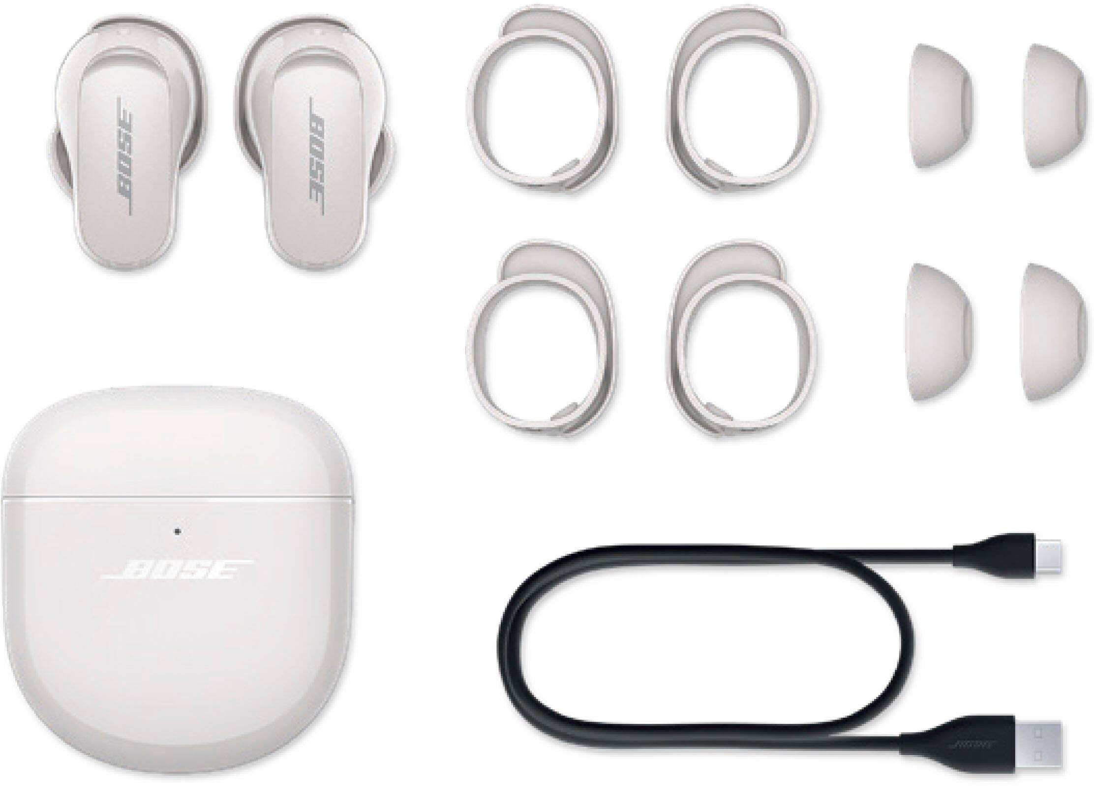 tjd 新品 Bose QuietComfort Earbuds II WHIT-