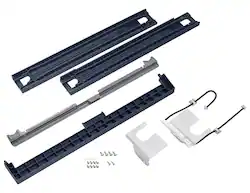 Samsung - Bespoke Stacking and MultiControl Combo Kit - Brushed Navy - Front_Zoom