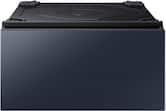 Samsung - Bespoke 27-in Laundry Pedestal with Storage Drawer - Brushed Navy