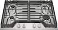 Frigidaire - 30 in. Wide 4 Burners Built-In Gas Cooktop - Stainless Steel