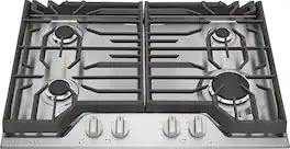 Frigidaire - 30" Gas Cooktop - Stainless Steel