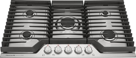 Frigidaire - Gallery 36" Gas Cooktop - Stainless Steel
