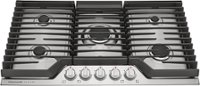 Frigidaire - Gallery 36" Gas Cooktop - Stainless Steel - Front_Zoom