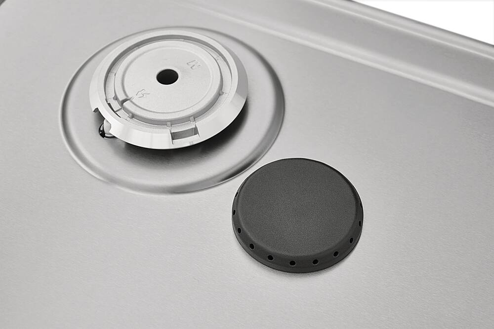 Alt View 15. Frigidaire - Gallery 36" Gas Cooktop - Stainless Steel.