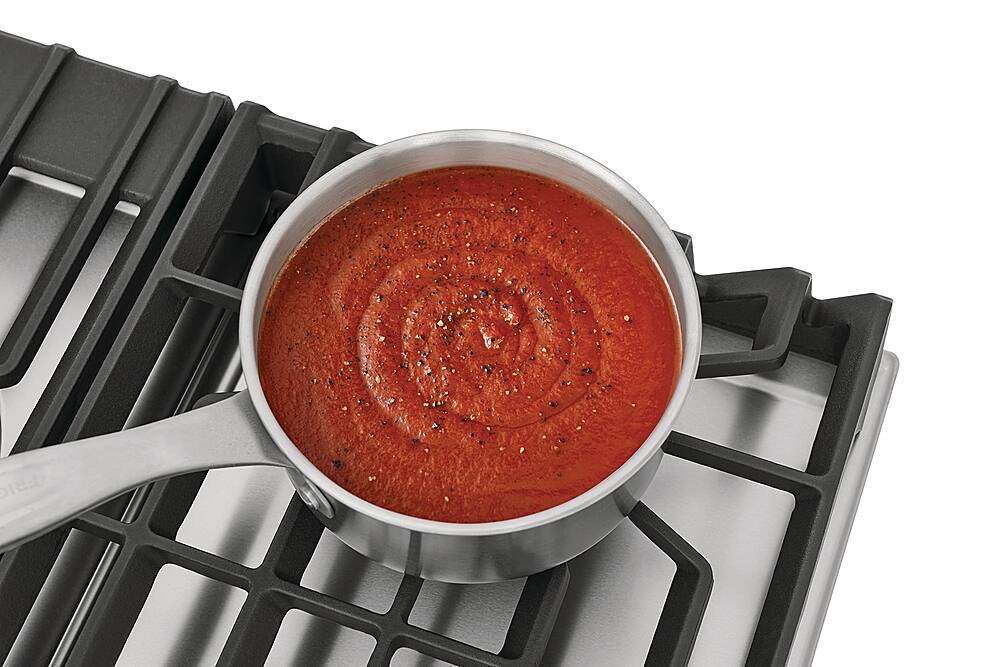 Alt View 16. Frigidaire - 36" Gas Cooktop - Stainless Steel.