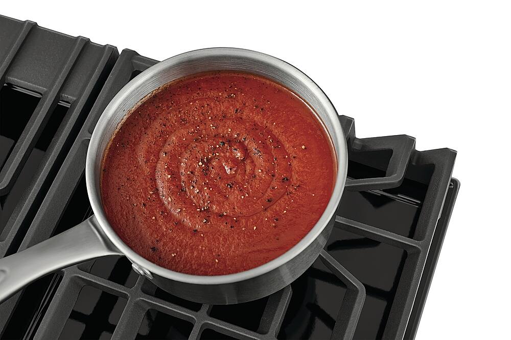 Alt View 16. Frigidaire - 36" Gas Cooktop - Black.