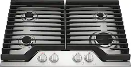 Frigidaire - Gallery 30" Gas Cooktop - Stainless Steel