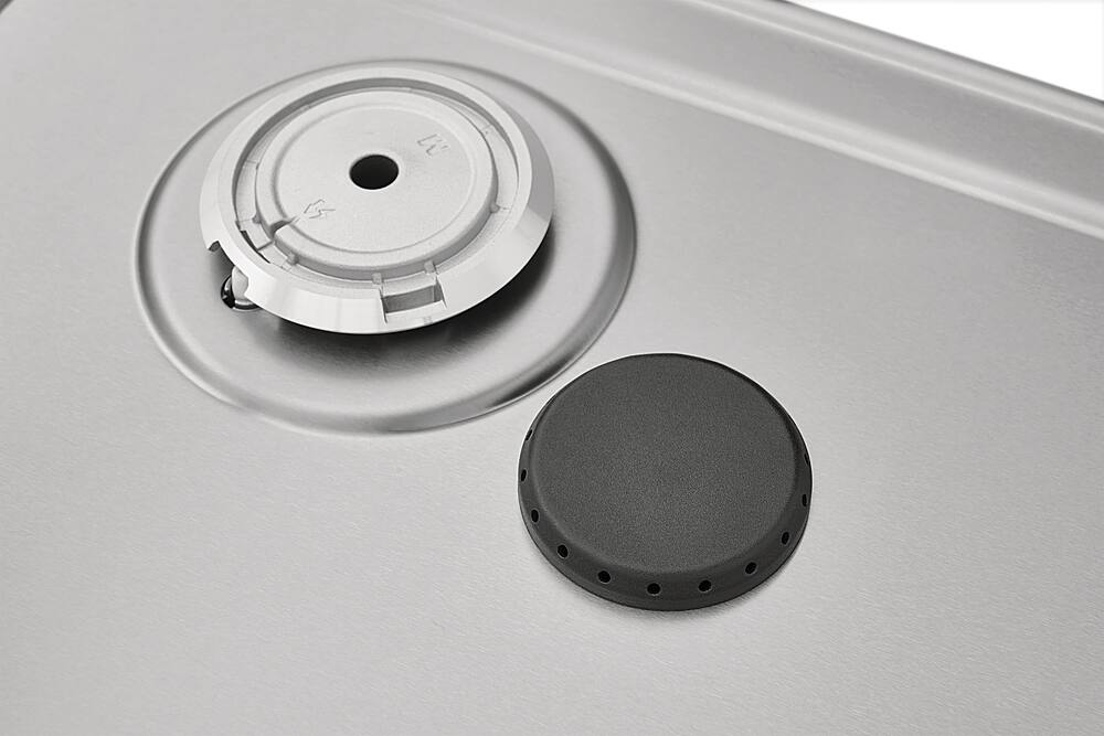 Alt View 15. Frigidaire - Gallery 30" Gas Cooktop - Stainless Steel.