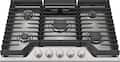 Frigidaire - Gallery 30' Gas Cooktop with 18K Quick Boil and Low Simmer Burner - Stainless Steel