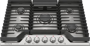 Frigidaire - 30" Gas Built-In Cooktop - Stainless steel - Front_Zoom