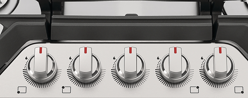 Frigidaire 30 in. Gas Cooktop in Stainless Steel with 4-Burners FCCG3027AS  - The Home Depot