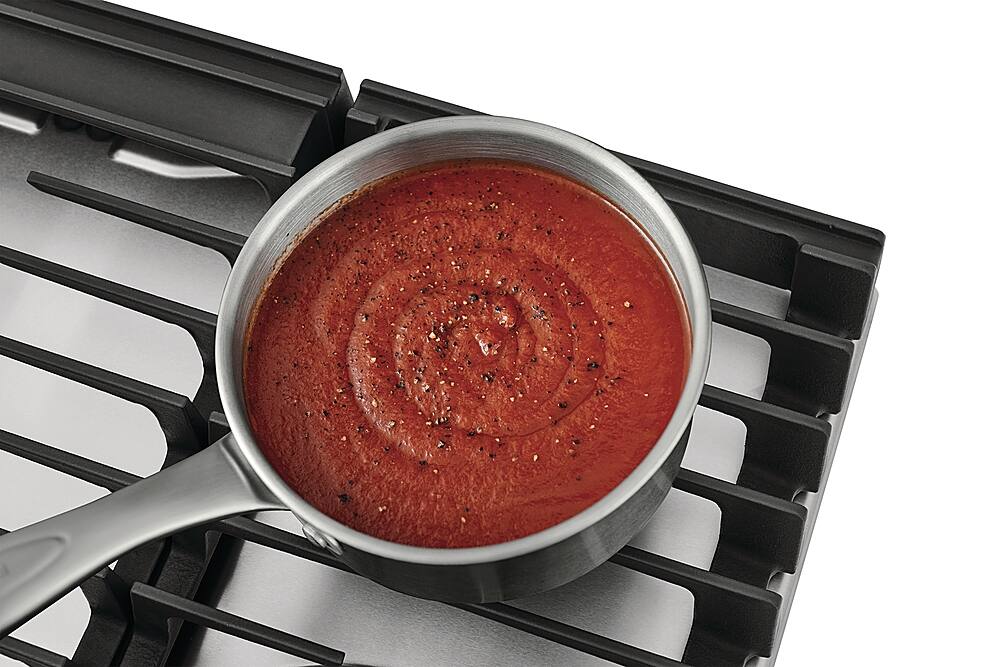 Alt View 16. Frigidaire - Gallery 30" Gas Cooktop - Stainless Steel.