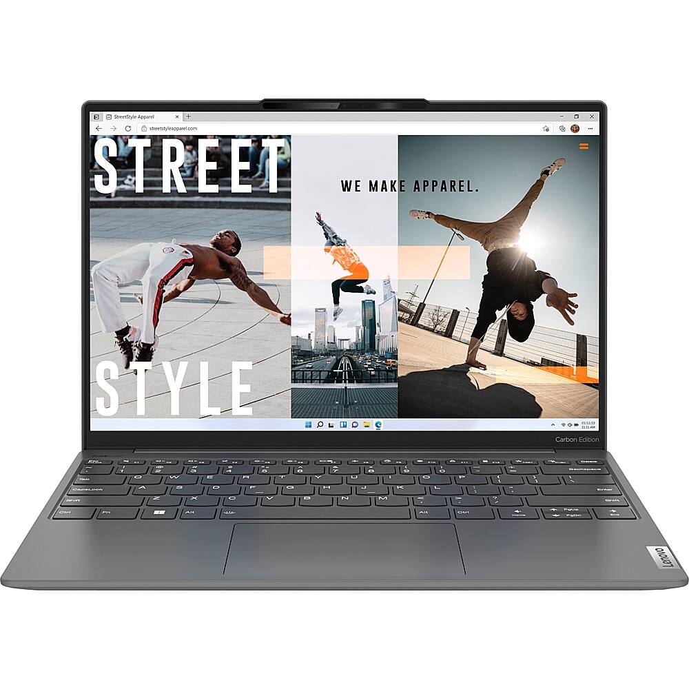 Yoga Slim 7i Carbon Gen 8 (13″ Intel), Stylish, powerful 13″ ultralight  laptop