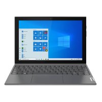 Lenovo - IdeaPad Duet 3 10IGL5 10.3" Laptop - Intel Celeron - 4 GB Memory - 128 GB eMMC - Windows 11 S - Graphite Gray - Front_Zoom