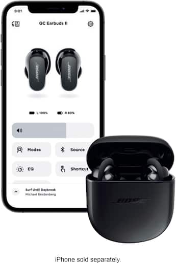 Bose QuietComfort Earbuds II True Wireless Noise Cancelling In Ear Bose QuietComfort Earbuds II True Wireless Noise Cancelling In Ear
