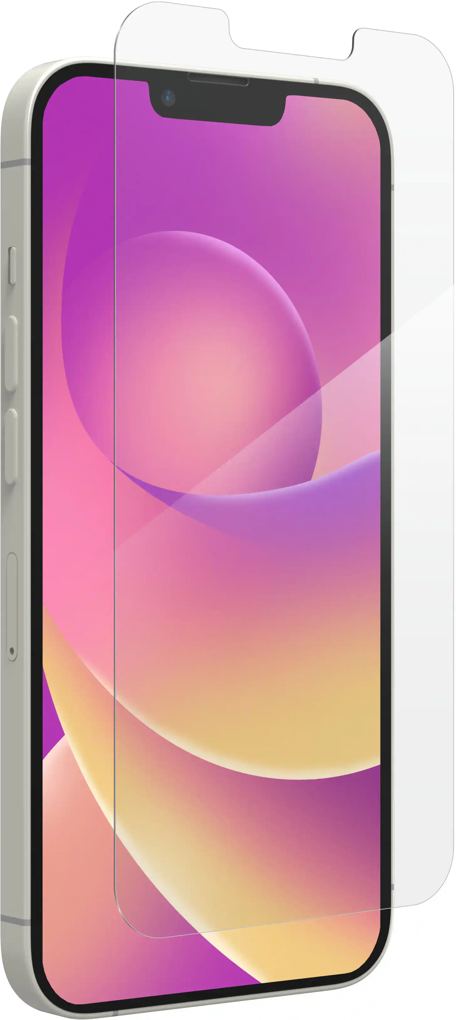 ZAGG - Glass+ Defense Screen Protector for Apple iPhone 14, 16e - Clear