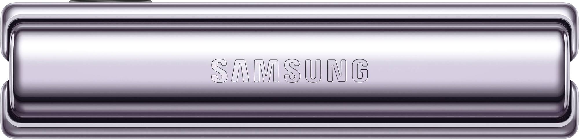 Zoom in on Alt View Zoom 19. Samsung - Galaxy Z Flip4 128GB (Unlocked) - Bora Purple.