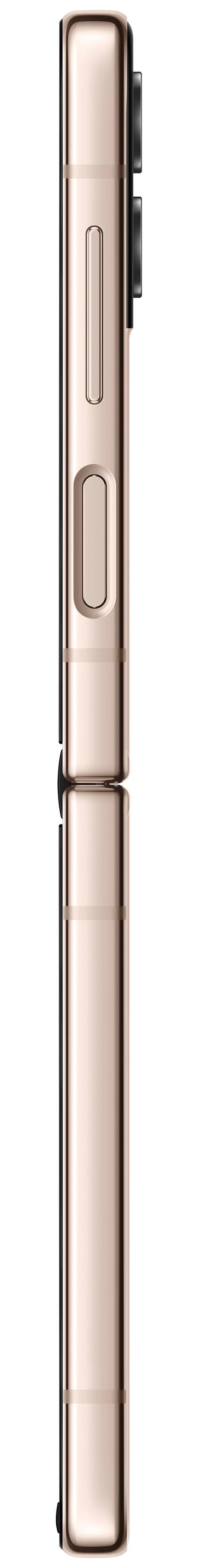 Alt View 16. Samsung - Galaxy Z Flip4 128GB (Unlocked) - Pink Gold.