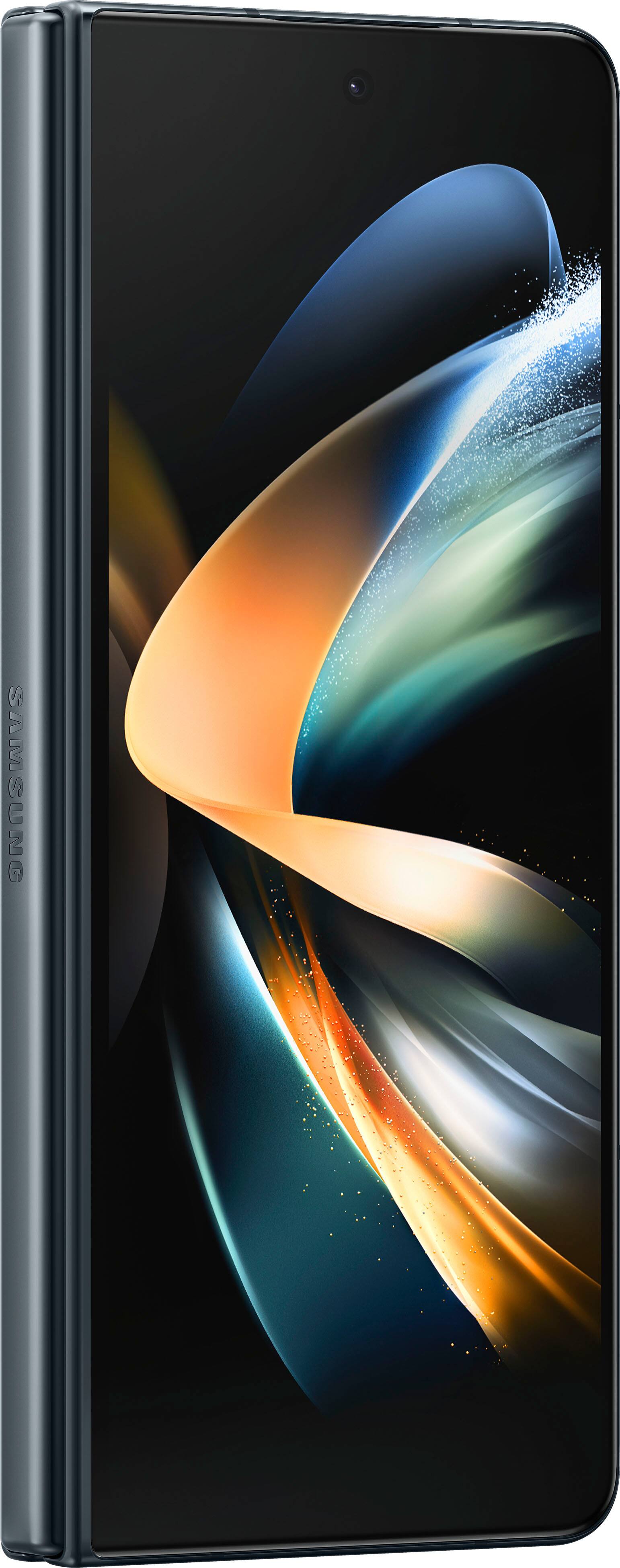 Alt View 15. Samsung - Galaxy Z Fold4 512GB (Unlocked) - Graygreen.