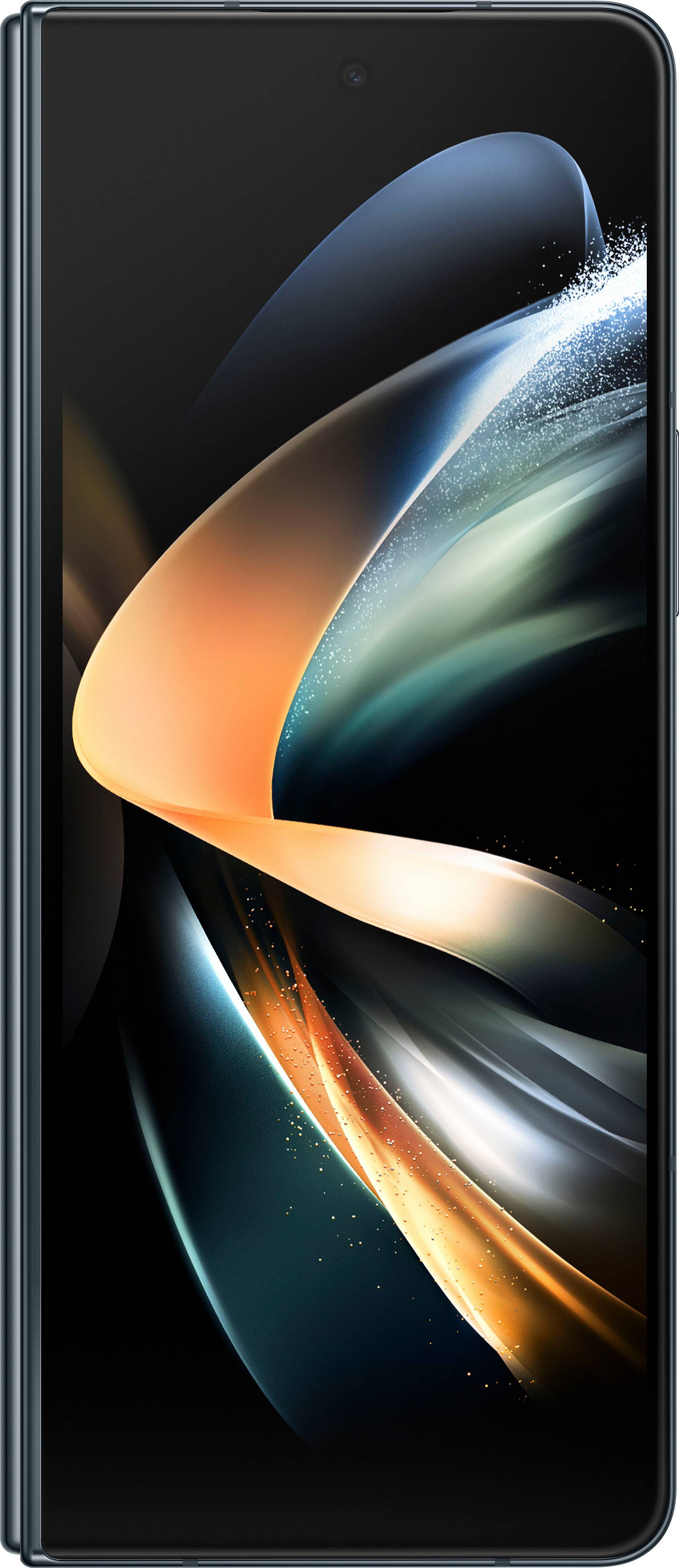 Alt View 16. Samsung - Galaxy Z Fold4 512GB (Unlocked) - Graygreen.