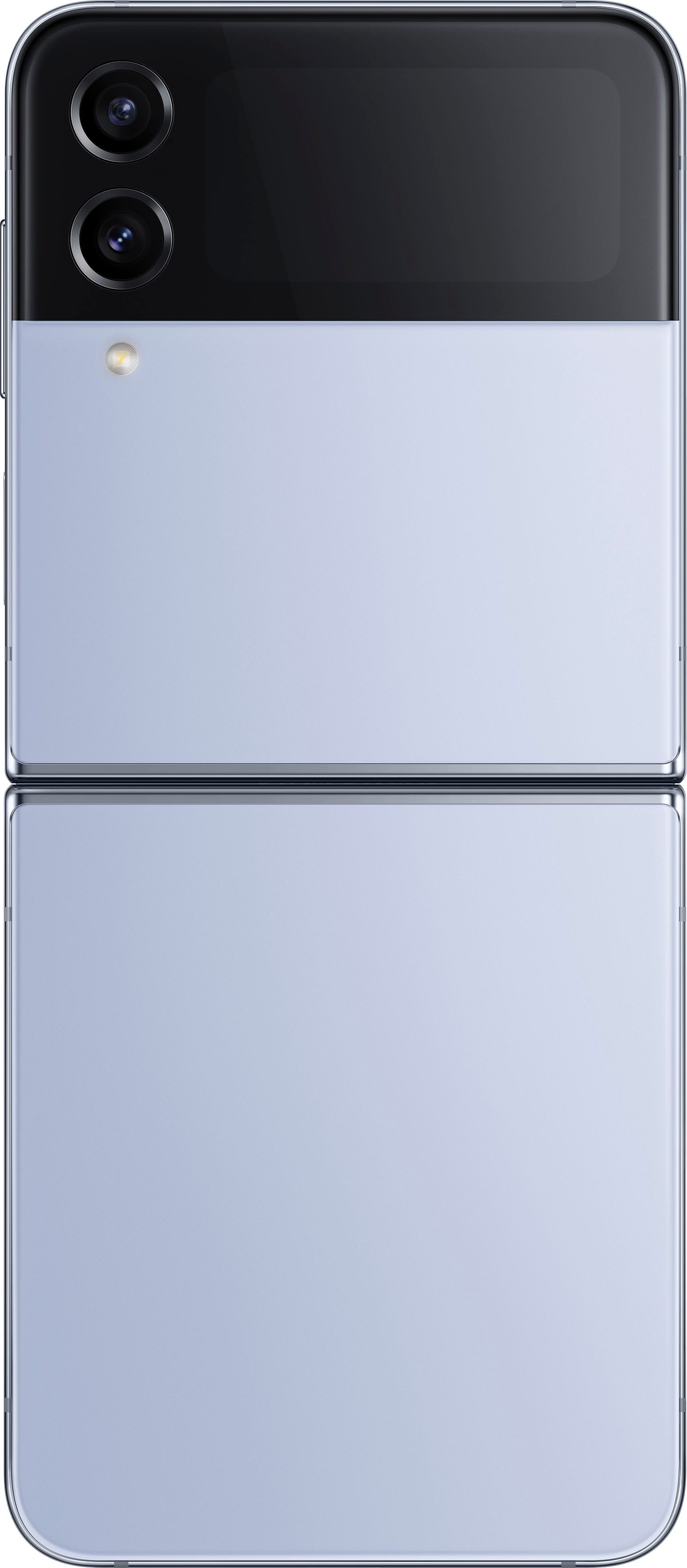 Alt View 15. Samsung - Galaxy Z Flip4 128GB (Unlocked) - Blue.