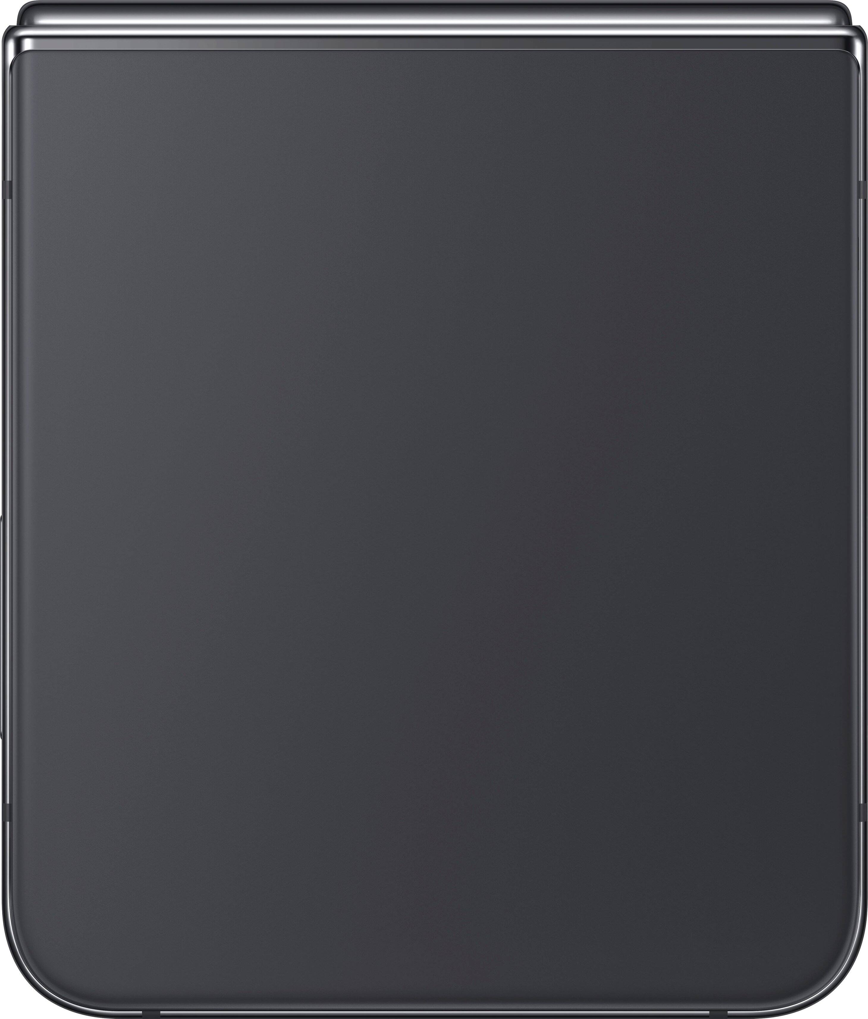 Alt View 18. Samsung - Geek Squad Certified Refurbished Galaxy Z Flip4 256GB (Unlocked) - Graphite.