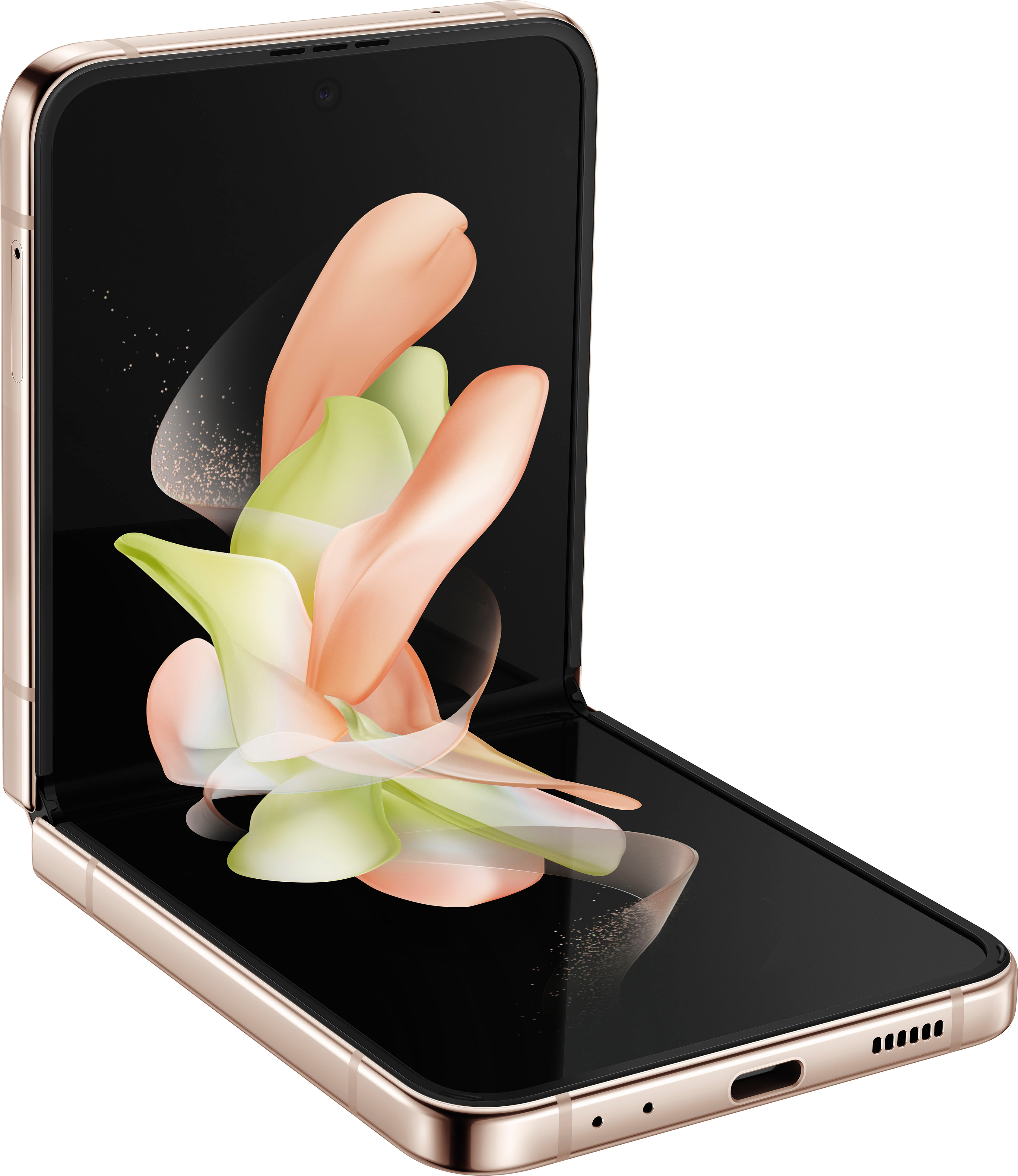 Samsung Galaxy Z Flip4 256GB (Unlocked) Pink Gold SM - Best Buy