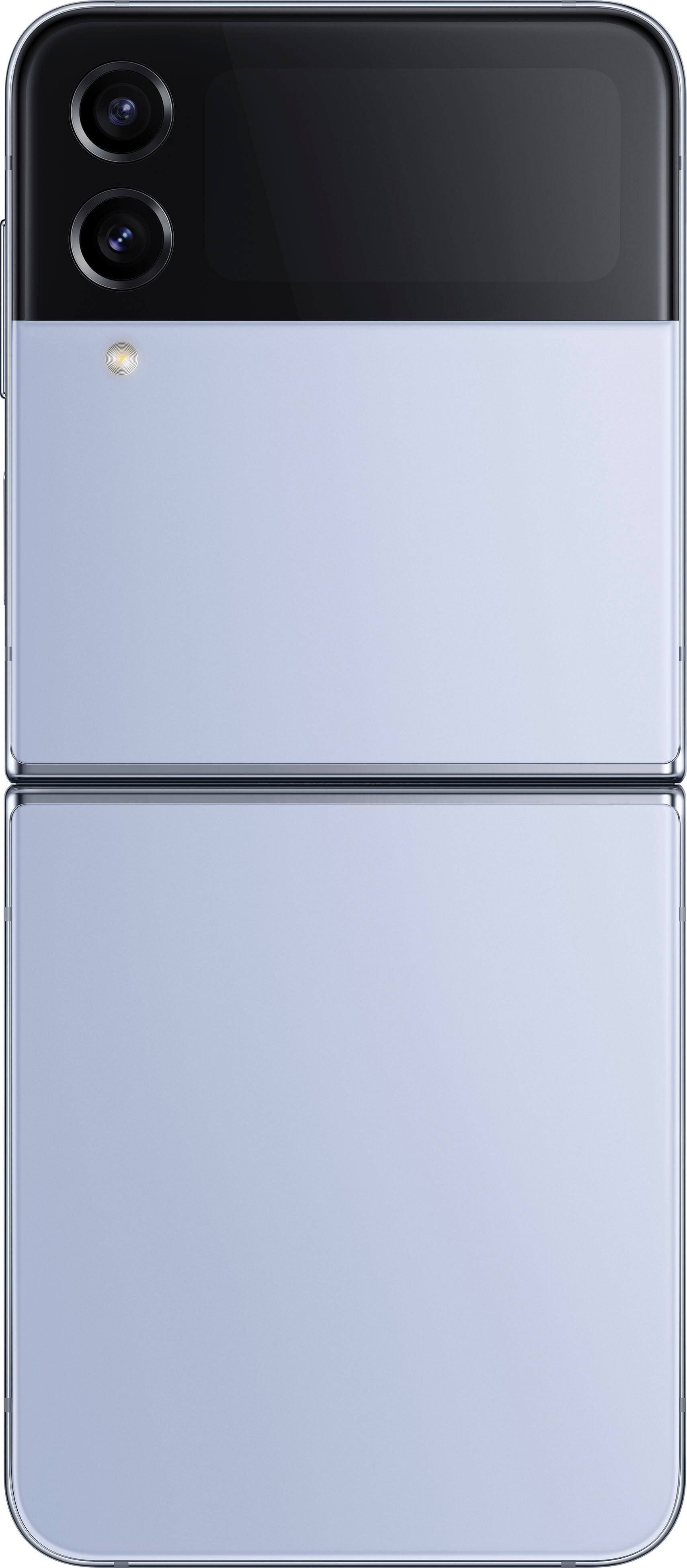 Alt View 15. Samsung - Galaxy Z Flip4 256GB (Unlocked) - Blue.