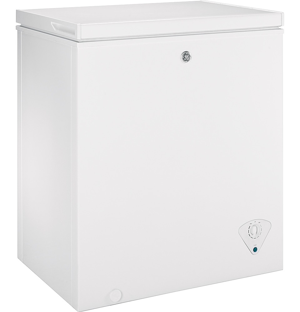 Angle View: Whirlpool - 9 Cu. Ft. Convertible Freezer to Refrigerator with Baskets - White