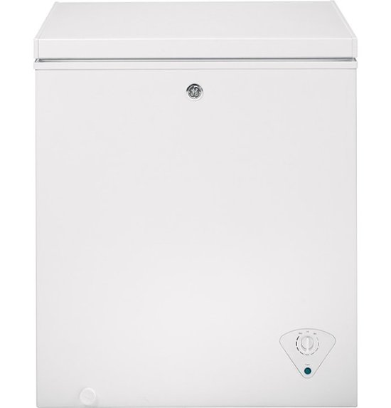 GE 5.0 Cu. Ft. Garage-Ready Chest Freezer White FCM5STWW - Best Buy