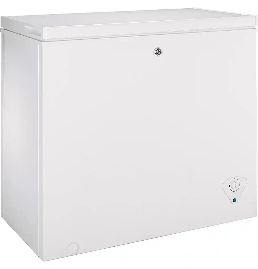 GE 7.0 Cu. Ft. Garage Ready Chest Freezer White FCM7STWW - Best Buy