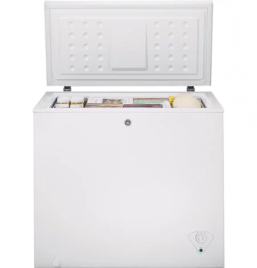 GE 7.0 Cu. Ft. Garage Ready Chest Freezer White FCM7STWW - Best Buy