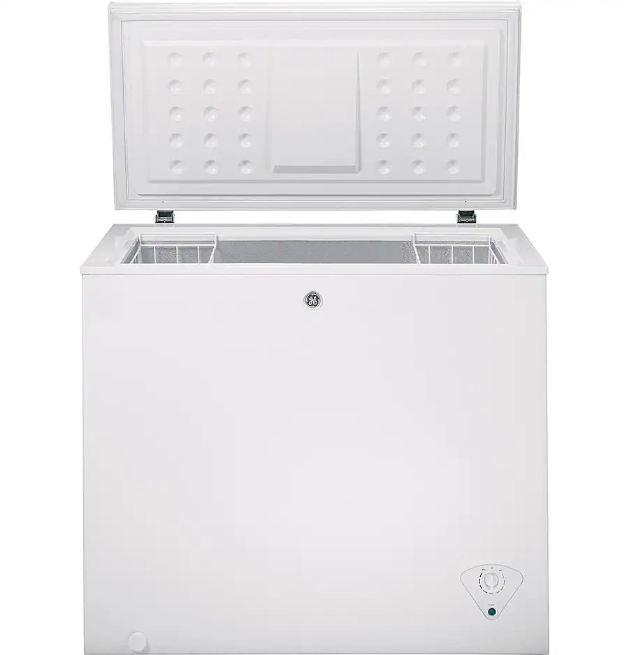 GE 7.0 Cu. Ft. Garage Ready Chest Freezer White FCM7STWW - Best Buy