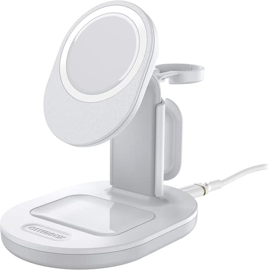 OtterBox 3 in 1 Charging Station for MagSafe White 78 80533 Best Buy