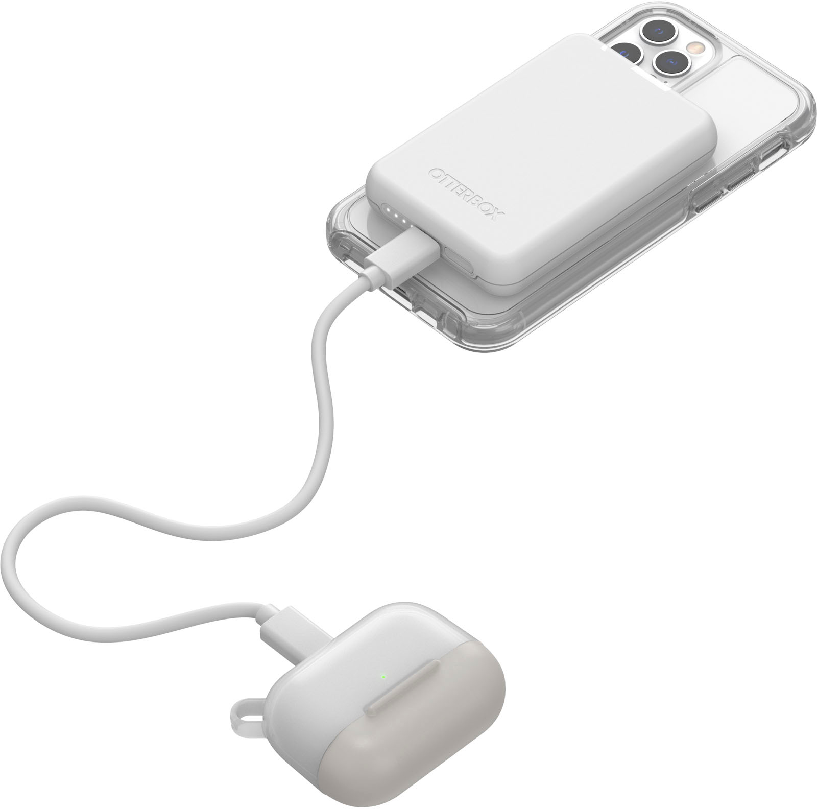 Best Buy: OtterBox 5k mAh Wireless Power Bank for MagSafe White 78-80566