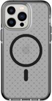 Tech21 - EvoCheck Case with MagSafe for Apple iPhone 14 Pro Max - Smokey/Black - Front_Zoom
