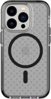 Tech21 - EvoCheck Case with MagSafe for Apple iPhone 14 Pro - Smokey/Black - Front_Zoom