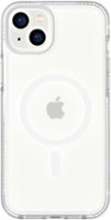Tech21 - EvoCrystal Case with MagSafe for Apple iPhone 14 Plus - White - Front_Zoom