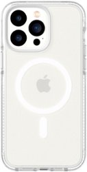 Tech21 - EvoCrystal Case with MagSafe for Apple iPhone 14 Pro Max - White - Front_Zoom