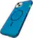 Alt View 1. Tech21 - EvoCheck Case with MagSafe for Apple iPhone 14 Plus - Classic Blue.