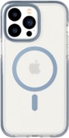 Tech21 - EvoCrystal Case with MagSafe for Apple iPhone 14 Pro Max - Steel Blue - Front_Zoom